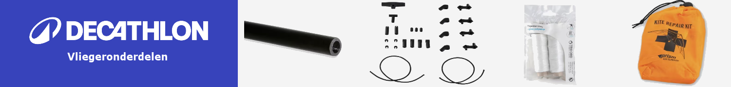 Vliegeronderdelen voor reparatie of om een vlieger te bouwen