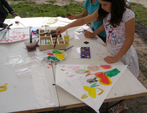 Workshop Vlieger maken met Vliegerteam EVENTS