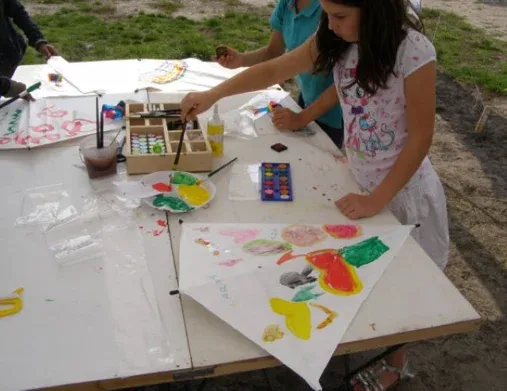 Workshop Vlieger maken met Vliegerteam EVENTS