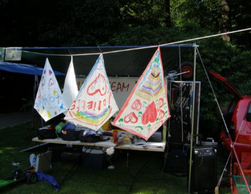 Vliegers die moeten drogen