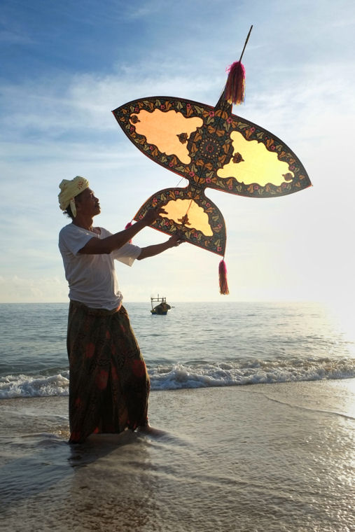 Wau Bulan traditionele vlieger van Maleisië