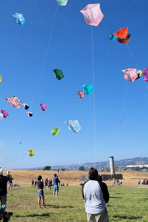 De Rokkaku Dako vechtvlieger uit Japan