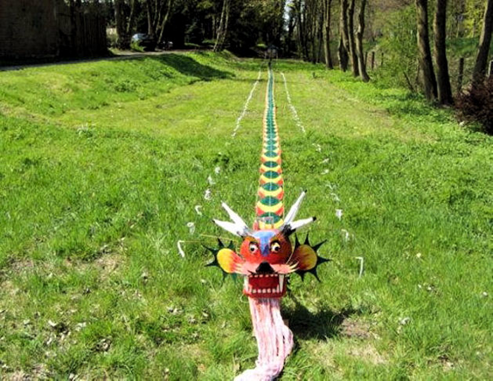 Vliegerdemonstratie van het Vliegerteam EVENTS