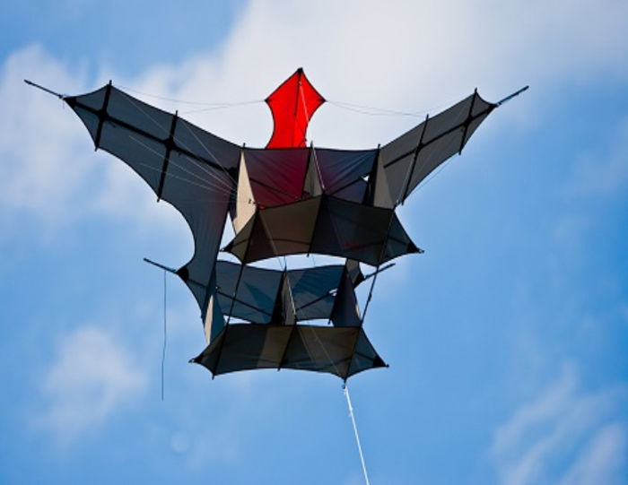 Vliegerdemonstratie van het Vliegerteam EVENTS