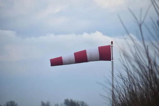 Gemiddelde windrichting in Nederland 
